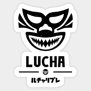 LUCHA LOGO#13 Sticker